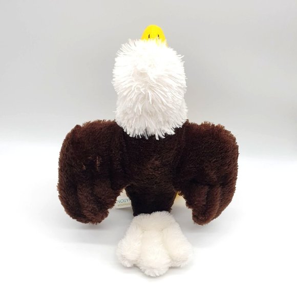 Eagle Plush Destination Nation Toy Plush Cleaned Sanitized Endangered Bird USA - Picture 8 of 9